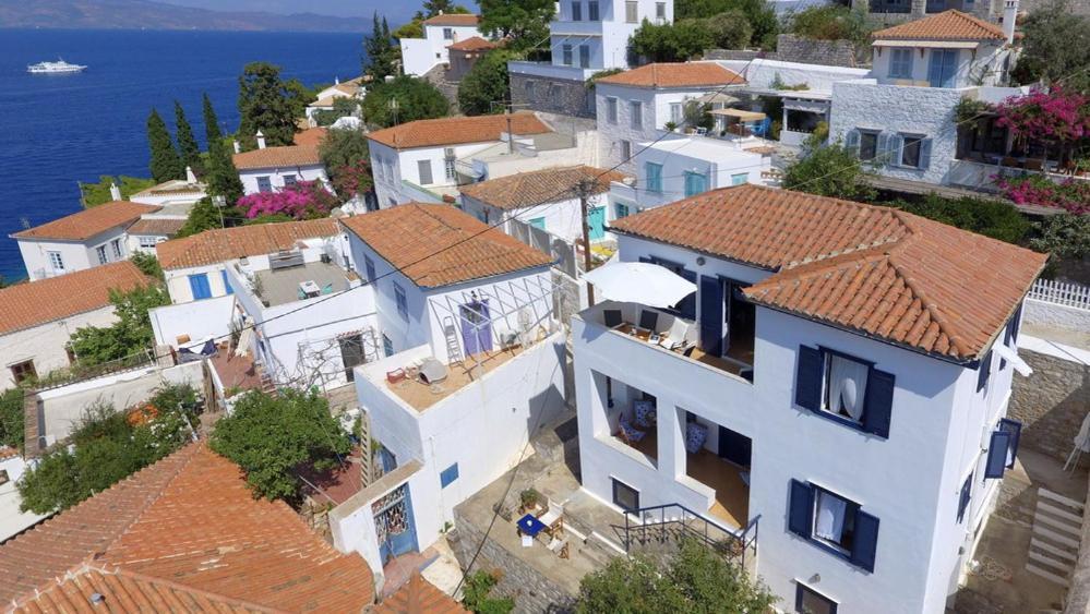 Options House Villa Hydra  Bagian luar foto