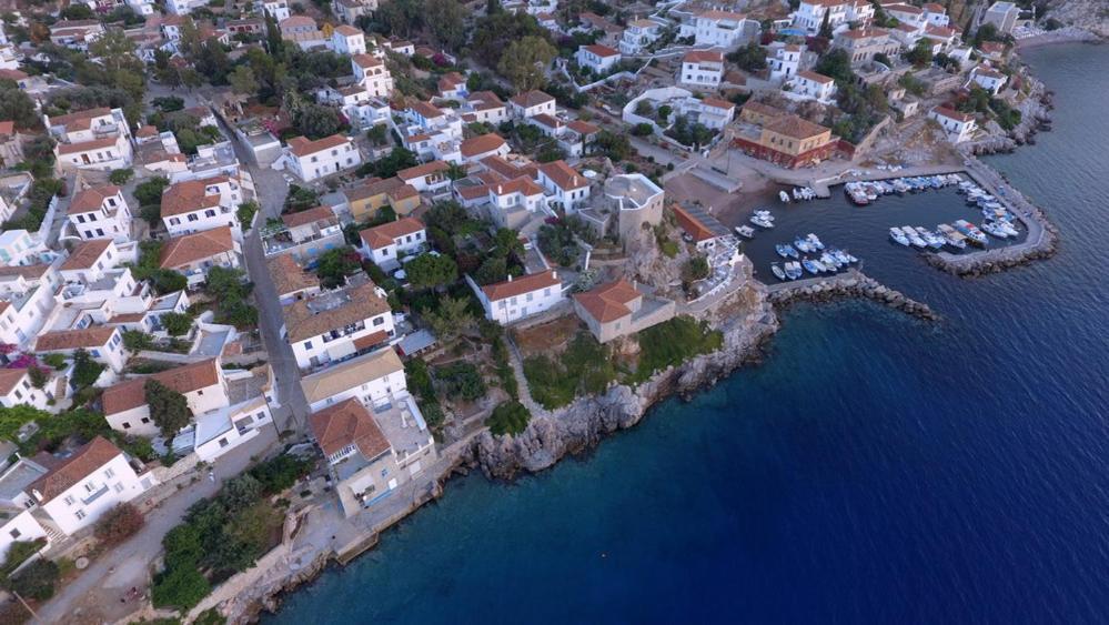 Options House Villa Hydra  Bagian luar foto