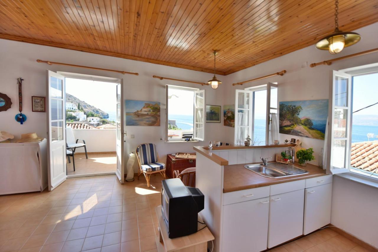 Options House Villa Hydra  Bagian luar foto