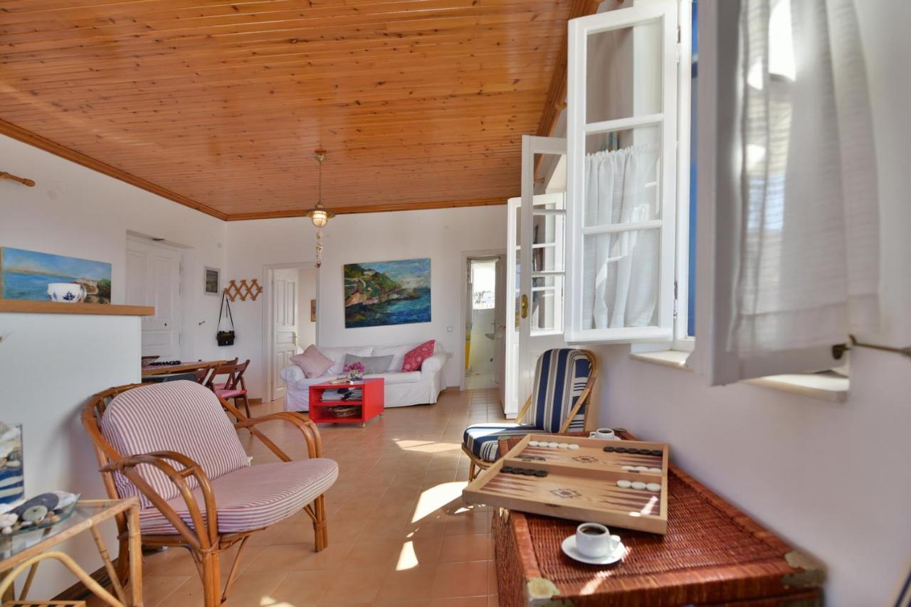 Options House Villa Hydra  Bagian luar foto